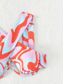 Bộ Bikini Nữ Hội Chữ thập Tất cả trên in - Nhiều màu - Xem 5