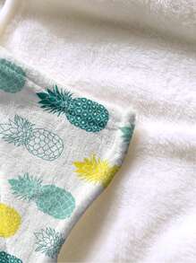 1 Chăn Hoa Văn Dứa, Chăn Nỉ Hiện Đại Mềm Mại & Ấm Áp Cho Phòng Khách & Phòng Ngủ, trang Trí Nhà Cửa - Nhiều màu - Xem 3