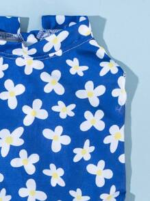 Váy Thú cưng - Màu xanh lam - Xem 4