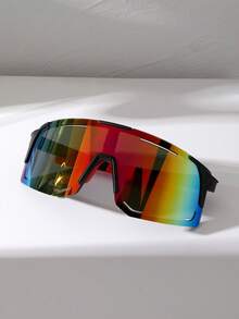 1pc Outdoor Sport Fashion Sports Glasses - Ombre - View 2