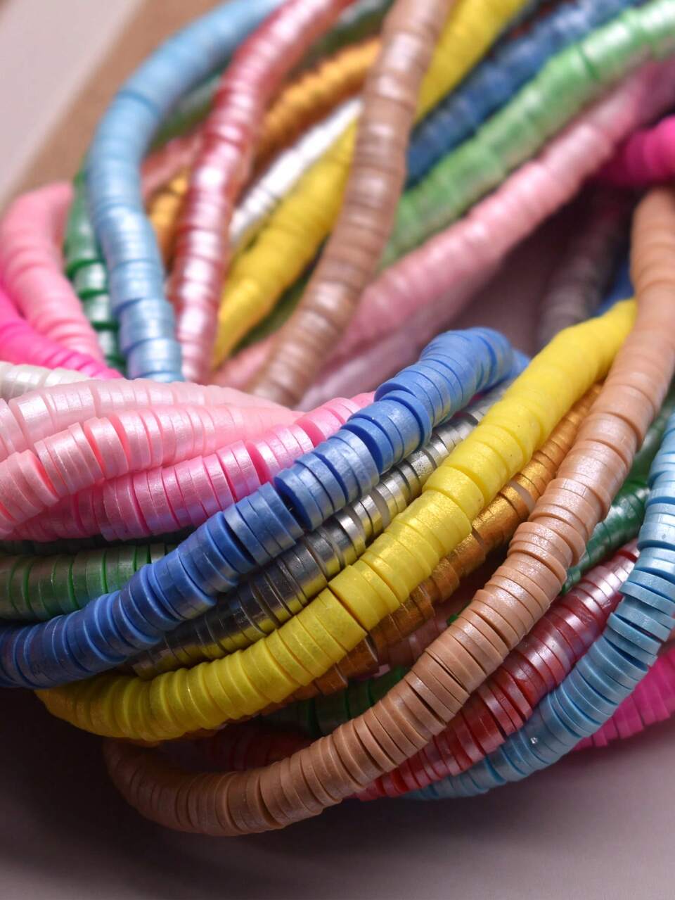 5strands/set Casual Minimalist DIY Bead For Women For Jewelry Making