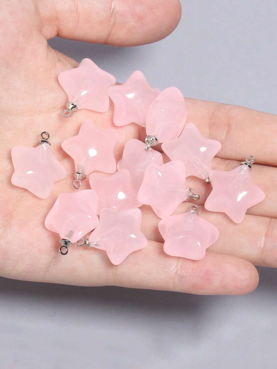 10入組星星DIY吊墜