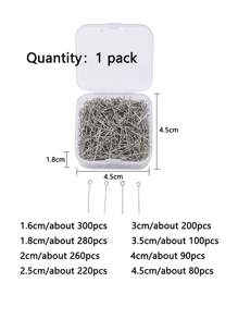 1 paquete de accesorio de joyería DIY minimalista informal para mujer para hacer joyas - Ancient Silver - Ver 3