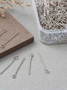 1 paquete de accesorio de joyería DIY minimalista informal para mujer para hacer joyas - Ancient Silver - Ver 5