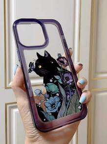 Ốp điện thoại họa tiết mèo & hoa - Trong sáng - Xem 5