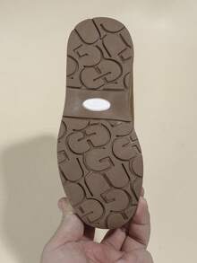 Chicos Zapatillas planas con diseño metal con patrón de rayas artificial - Marrón - Ver 7