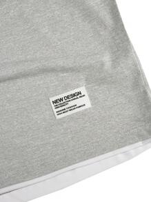 Manfinity Hypemode Tricou 2 în 1 și pantaloni scurți în talie cu șnur