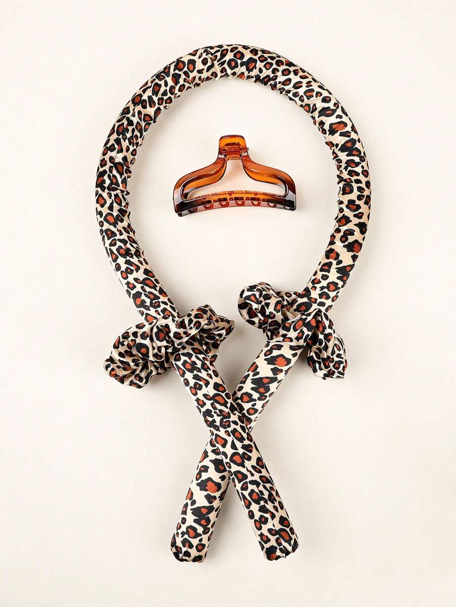 4件套豹纹卷发器套装，礼品，配件