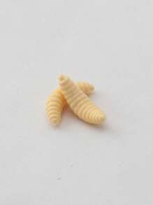 50pcs Worm Design Fishing Lure - Beige - View 3