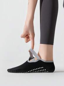 1雙瑜珈襪 - 黑色 - 查看 6