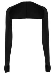 1 件高尔夫防晒臂套，弹力吸湿排汗透气男女通用户外运动骑行罩衫