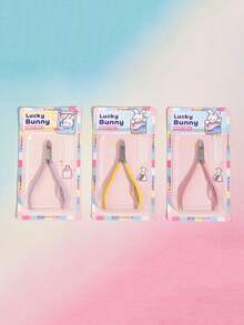 1入組指甲死皮剪刀 - 淺粉色 - 查看 1