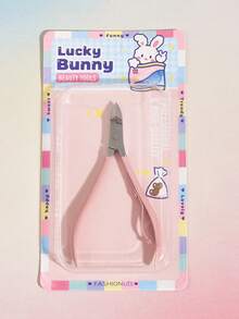 1入組指甲死皮剪刀 - 淺粉色 - 查看 3