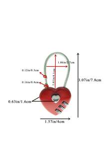 ổ khóa - Đỏ - Xem 3