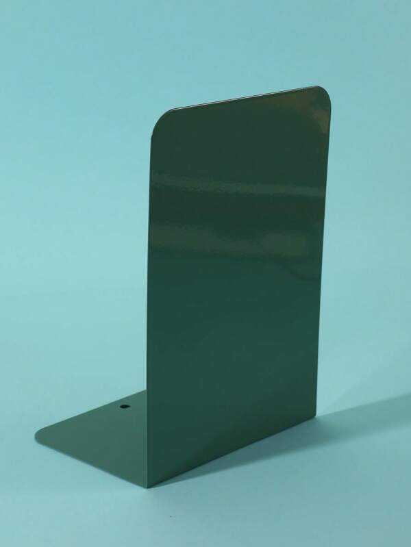 2pcs Solid Color Decorative Bookend, Simple Multipurpose Bookend For