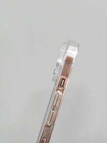 适用于 15/15 Plus/15 Pro/15 Pro Max 的苹果横版图案手机壳，国际版，非国内版 - 彩色 - 查看 3