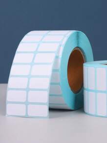 1roll Solid Color Label Sticker, Simple Multi-purpose Label Sticker For Office, School - Multicolor - View 4