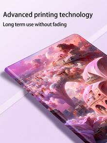 Vỏ silicon hoa văn lâu đài tương thích với iPad - Nhiều màu - Xem 3