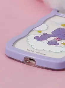 SHEIN X Care Bears Cartoon Bear Pattern Phone Case