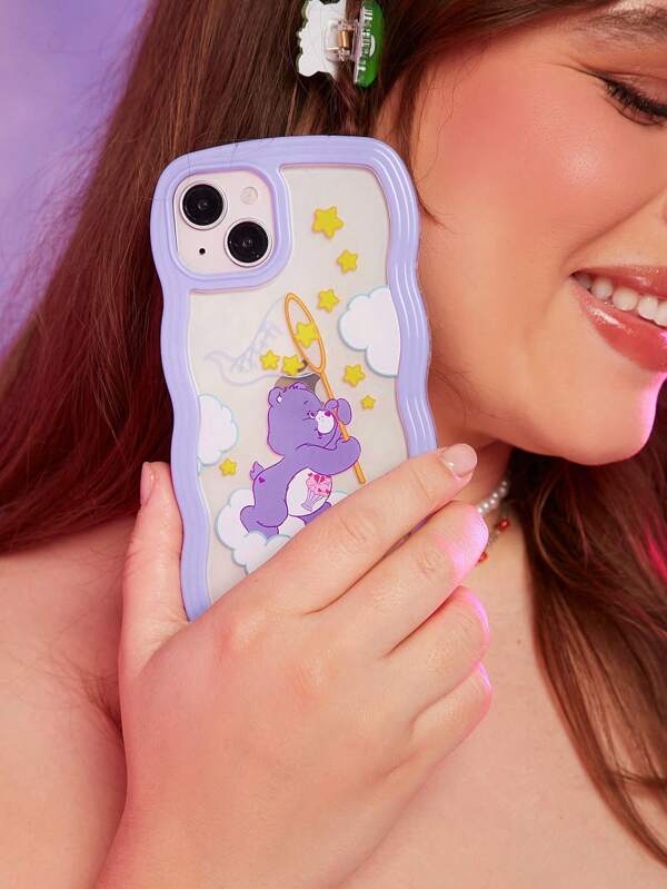 SHEIN X Care Bears Cartoon Bear Pattern Phone Case SHEIN UK