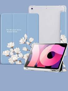 حالة متوافق مع iPad نمط زهر جلد صناعي مضاد للسقوط - متعدد الألوان - مشاهدة 2