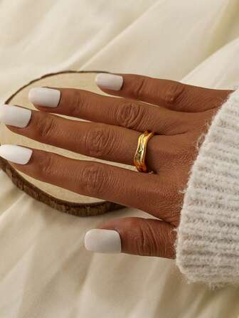 Dellgoo Minimalist Cuff Ring