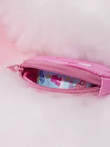 SHEIN X Care Bears 1pc Cartoon Bear Pet Chest Harness With Printed Leash Set,Cheer Bear, GIFTS - Multicolor - View 5