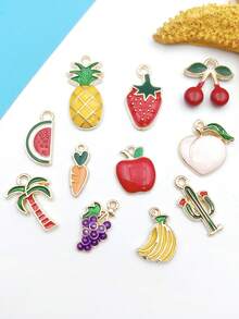 20pcs/set Fruit DIY Pendant - Multicolor - View 5