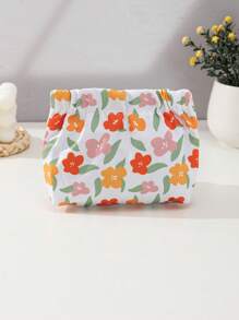 花卉圖案化妝包收納盒化妝組合袋 - 彩色 - 查看 3