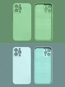 2pcs/set Imitation Liquid Leather Outfit Series - Multicolor - View 2