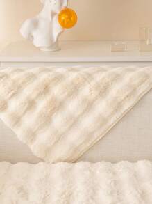 1 PC Chắc Chắn Mờ Sofa Khăn Tối Giản Ghế Sofa Polyester Bọc Chăn Cho Gia Đình - Màu be - Xem 5