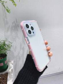 Clear Phone Case - Pink - View 2