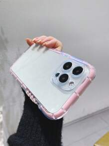 Clear Phone Case - Pink - View 5