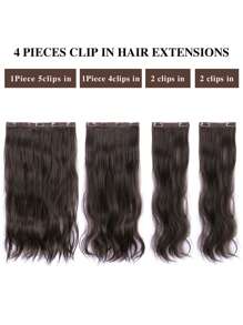 nimoki 夾片長款卷合成纖維接髮