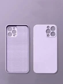 Tương thích với ốp lưng điện thoại cơ bản, tương thích với ốp lưng điện thoại 16 trơn mịn, phiên bản quốc tế, không phải phiên bản nội địa. - Màu tím hoa cà - Xem 3