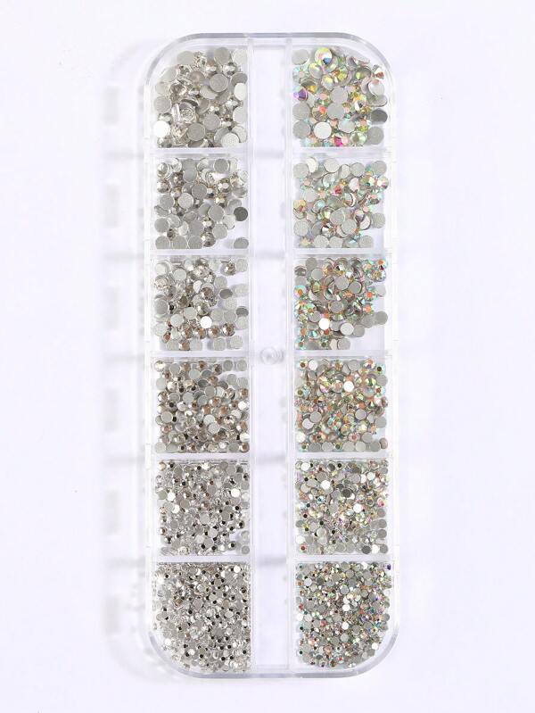 1Box Rhinestone Nail Art Decoration Diy Nail Charms Nail Gems Nail Supplies Nails