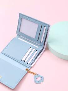 Coin Wallet Cat Pattern Claw Charm PU