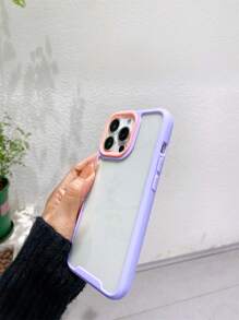 苹果透明手机壳适用于 iPhone 15/15Pro/15Plus/15Promax - 紫色 - 查看 6