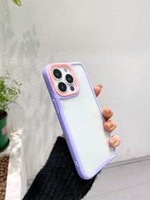 苹果透明手机壳适用于 iPhone 15/15Pro/15Plus/15Promax - 紫色 - 查看 7