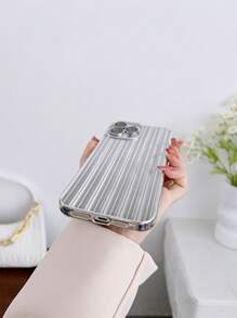 電鍍手機殼 - 銀色 - 查看 2