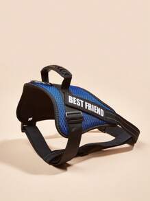 Dây nịt Thú cưng Sọc ca rô - Màu xanh lam - Xem 1