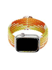 18mm20mm22mm 宽可调节长度尼龙环弹性表带兼容三星 Galaxy Watch7/6/5/4 40mm 44mm、Galaxy Watch 5 Pro 表带 45mm/Watch 4 经典表带 42mm 46mm/Active 2 柔软可调节尼龙透气运动表带兼容 Apple Watch 表带 Ultra 49mm 46mm、编织环兼容 Apple Watch 表带 Ultra/Ultra 2 系列 10 9 8 7 6 5 4 3 2 1 SE、适用于 Fitbit Versa2 Versa3/4 表带、编织环腕带适用于 HW GT - 彩色 - 查看 4