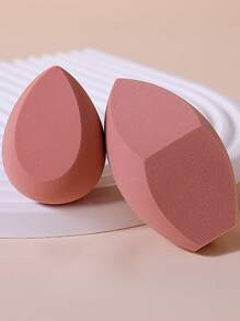 Q 2入組化妝海綿 - 藕粉色 - 查看 7