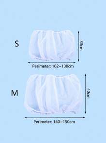 1入組網紗套適用於鳥籠適用於防濺 - 白色 - 查看 5