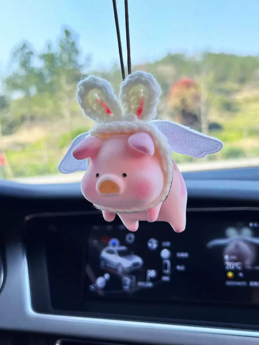 Pig Decor Car Hanging Ornament