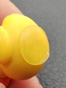 3sheets Clear PMMA Traceless Car Double-sided Sticker - Clear - View 3