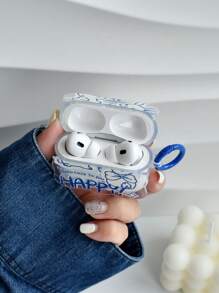 Vỏ hoa văn thỏ Tương thích với AirPods - Nhiều màu - Xem 3