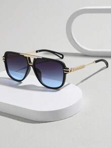 1 Miếng Nam Xanh Khung Oversized Trang trí kim loại Giường đôi tiêu chuẩn Cầu Kính râm Đối với Các hoạt động ngoài trời & Mặc hàng ngày - Ombre - Xem 1