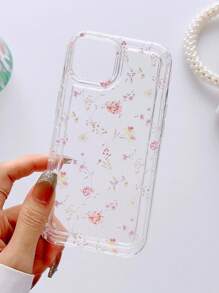Funda para móvil con patrón de flor - Multicolor - Ver 4
