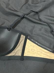 Leopard Print Front Close Underwire Bra - Multicolor - View 7